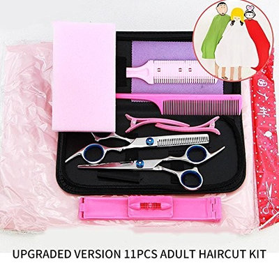 Professional Barber Salon Hair Cutting Thinning Scissors Shears Hairdressing 6‘’ Children's/Adult's Haircut Kit