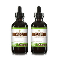 Secrets Of The Tribe Kudzu Tincture Alcohol Extract, Organic Kudzu (Pueraria Lobata) Dried Berry 2x4 oz