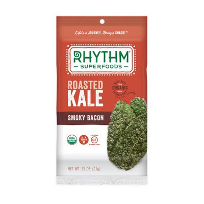 Rhythm Superfoods Organic Kale, Roasted Smokey Bacon, 0.75 Oz