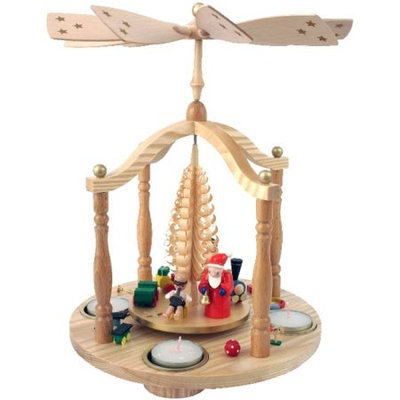 Alexander Taron Importer Alexander Taron 15853 Tea Candle Eve Pyramid Christmas Ornament