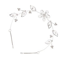 MagiDeal Chic Crystal Flower Leaf Style Hair Vine Hair Clip Girl Woman Hair Accessory