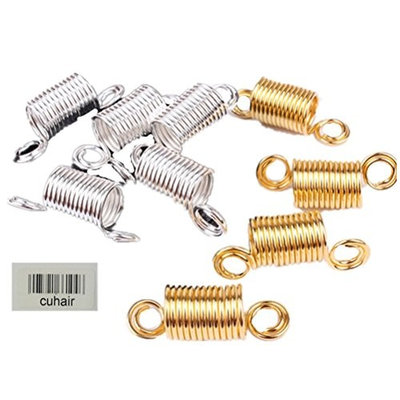 cuhair 10Pcs Women's Girl's Hair Rings Hair Clips for Braids Plaits