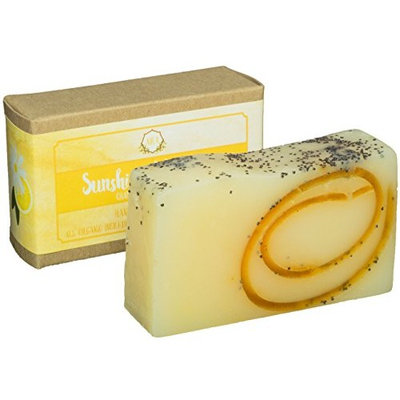 AIRA Handmade Organic Soap – Herbal Body Soap Infused with Chamomile, Sage & Lemon Extract - Certified Organic Ingredients & Therapeutic Essential Oils – No-Chemical Handmade Soap (4 Ounces)