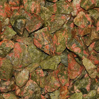 Kingsley North South Africa Tumbled Unakite - 8 oz.