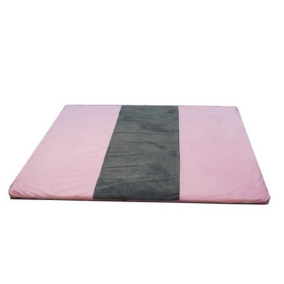 Baby Mushroom Cover for Snug Square and Baby Bello Play Mat (Pink-Slate)