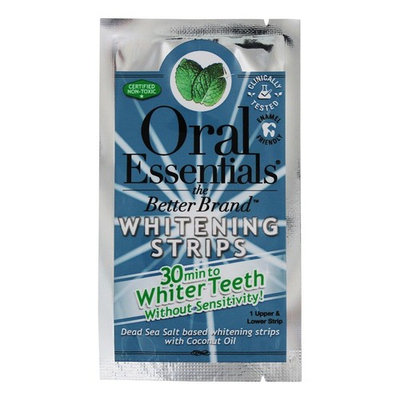 Whitening Strips 30 minute to Whiter Teeth Without Sensitivity Mint Flavor - 1 Count