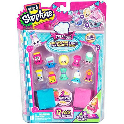 Shopkins Season 6 Chef Club, 12 Pack (Styles May Vary)