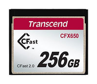 Transcend TS256GCFX650 CFast 2.0 CFX650 - Flash memory card - 256GB - CFast 2.0