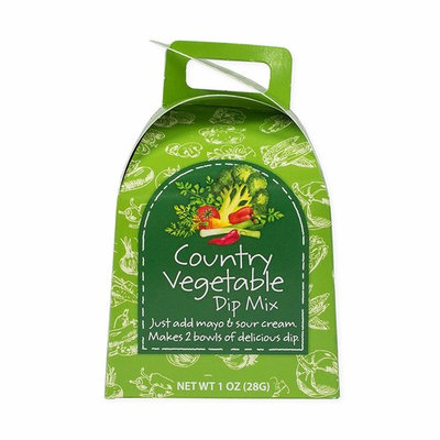Country Vegetable 1 ounce All Natural Dry Ingredients Dip Mix