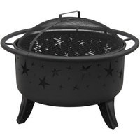 Landmann Patio Lights Starlight Fire Pit - Black