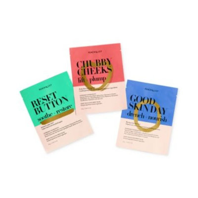 Peach & Lily 3-Pc. Sheet Mask Set