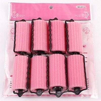 LiPing Styling DIY Hair Curler,Foam Sponge Hair Curlers,Pillow Hair Rollers,Hair Styling DIY Tool,Sleep Hair Rollers for Long, Short, Thick & Thin Hair,8Pcs Set