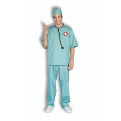 Adult Std. Surgical Scrubs Adult Costume - Doctor or Nurse Costumes