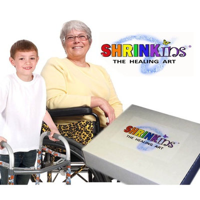 Shrinkins The Healing Art TEMPORARY Medical Device Fashion Decorating Cover PARTY Kit- ADULT & CHILD MIX