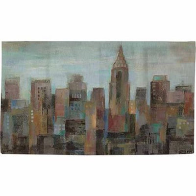 Thumbprintz Cityscape at Dawn Rug, 22.5