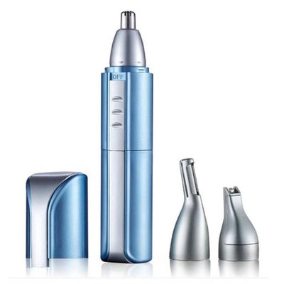 MoreTime 3 In 1 Men Electric Nose Hair Trimmer Ear Face Shaving Scissors Scraping Water Resistant Eyebrow Shaver Hair Cutting USB Charge