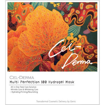 Genic Co., Ltd. Cel Derma Multi Perfection Hydrogel Type Facial Treatment (Pack of 4)