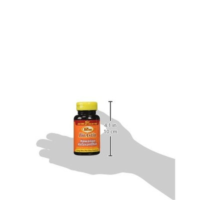 Nutrex Hawaii Bioastin Hawaiin Astaxanthin - 12mg, 50 Gel Caps (pack of 4)