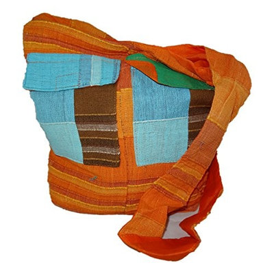 HIPPIE BAG with PATCH DESIGN