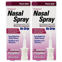 Pure-Aid Original Nasal Spray-0.5oz (2 Pack)