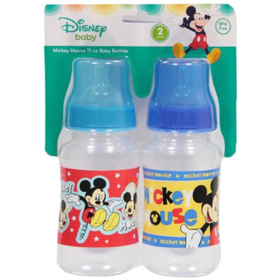 Fisher-price Mickey Mouse 2-Pack Bottles (11 oz.) - royal blue multi, one size