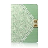 Amonfineshop New Released Fashion Fresh Cute Flip Wallet Leather Case Cover for iPad 2 3 4
