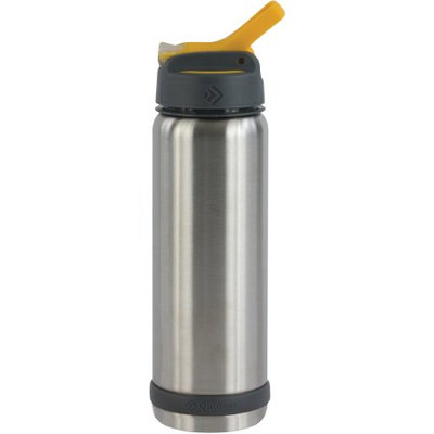Outdoor Products 0.75-Liter Stainless Steel Rocket Bottle, Clear
