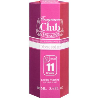 Frag Club #11- Obsession by Trend Beaute - 3.4 oz Edpspray for Women