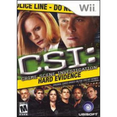 Nintendo CSI: Crime Scene Investigation - Hard Evidence (used)
