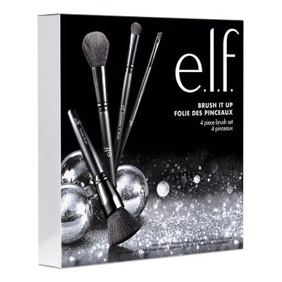 J.a. Cosmetics e.l.f. 4 Piece Face and Eye Brush It Up Starter Set