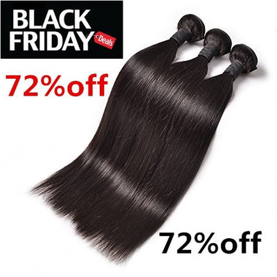 Perstar Straight Hair 3 Bundles Brazilian Virgin Human Hair 8A Grade Hair Extensions Unprocessed Hair weave Bundles