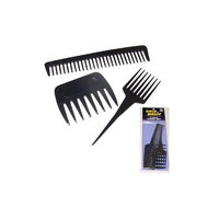 Gold Magic 3 Piece Comb Set