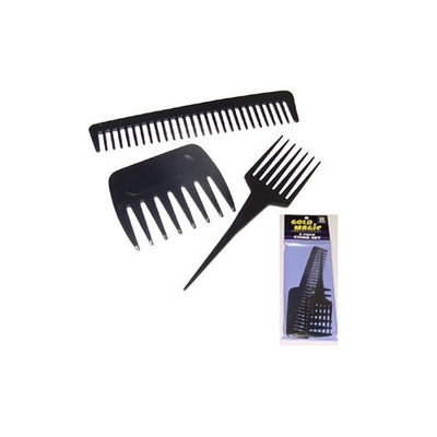 Gold Magic 3 Piece Comb Set