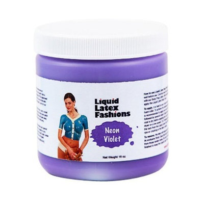 Ammonia Free Liquid Latex Body Paint - 32oz Neon Violet