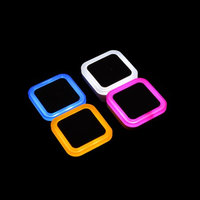 Auto Orange LED Light Sensor Control Bedroom Night Lights Bed Lamp