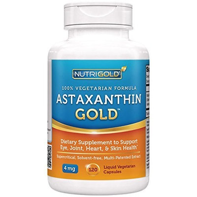 NutriGold Astaxanthin 4mg 120 softgels