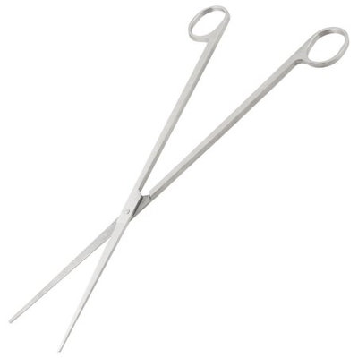 Aquarium Stainless Straight Type Stainless Scissors For Live Water Plants