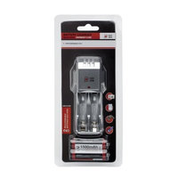 Fujita Japan A/V Battery Charger with Rechargable Batteries