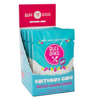 Buff Bake Protein Almond Spread, Birthday Cake, 10 - 1.25 Ounce Squeeze Packs