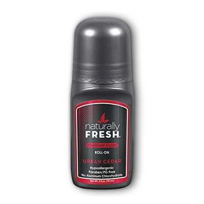 Men's Deodorant Urban Cedar Naturally Fresh 3 oz Roll-on