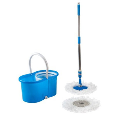 WalterDrake Clean Spin 360° Microfiber Mop and Bucket Set