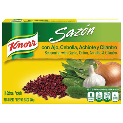 Knorr® Sazon Seasoning Garlic Onion Annatto Cilantro