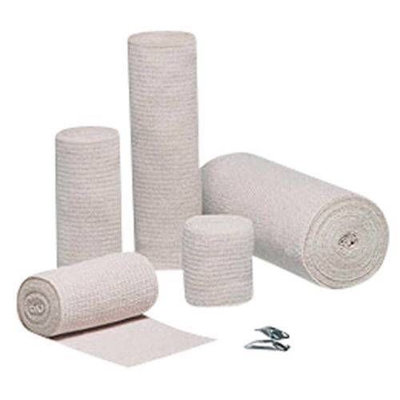 Elastic Bandage, w/clips, 4
