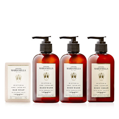 Marianella Orange And Teakwood Collection Gift Box