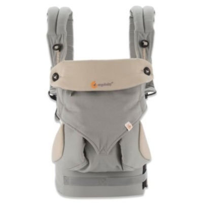 Ergobaby 360 All Carry Positions Award-Winning Ergonomic Baby Carrier, Grey