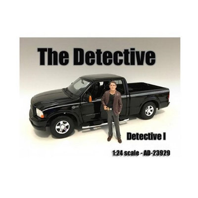 American Diorama 23929 The Detective No. 1 Figure for 1-24 Scale Models