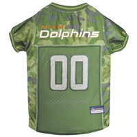 NFL Pets First Camo Pet Football Jersey - Miami Dolphins