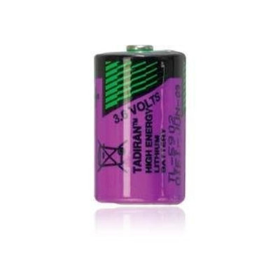 1/2 AA High Capacity 3.6 Volt Lithium Battery - Pressure Contact