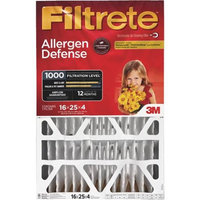 3M Filtrete Allergen Defense 16 in. L x 25 in. W x 4 in. D Fiberglass Air Filter (Pack of 4)