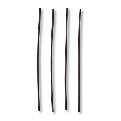 8.5 inch Twinkle Thin Candle Black/Case of 240
